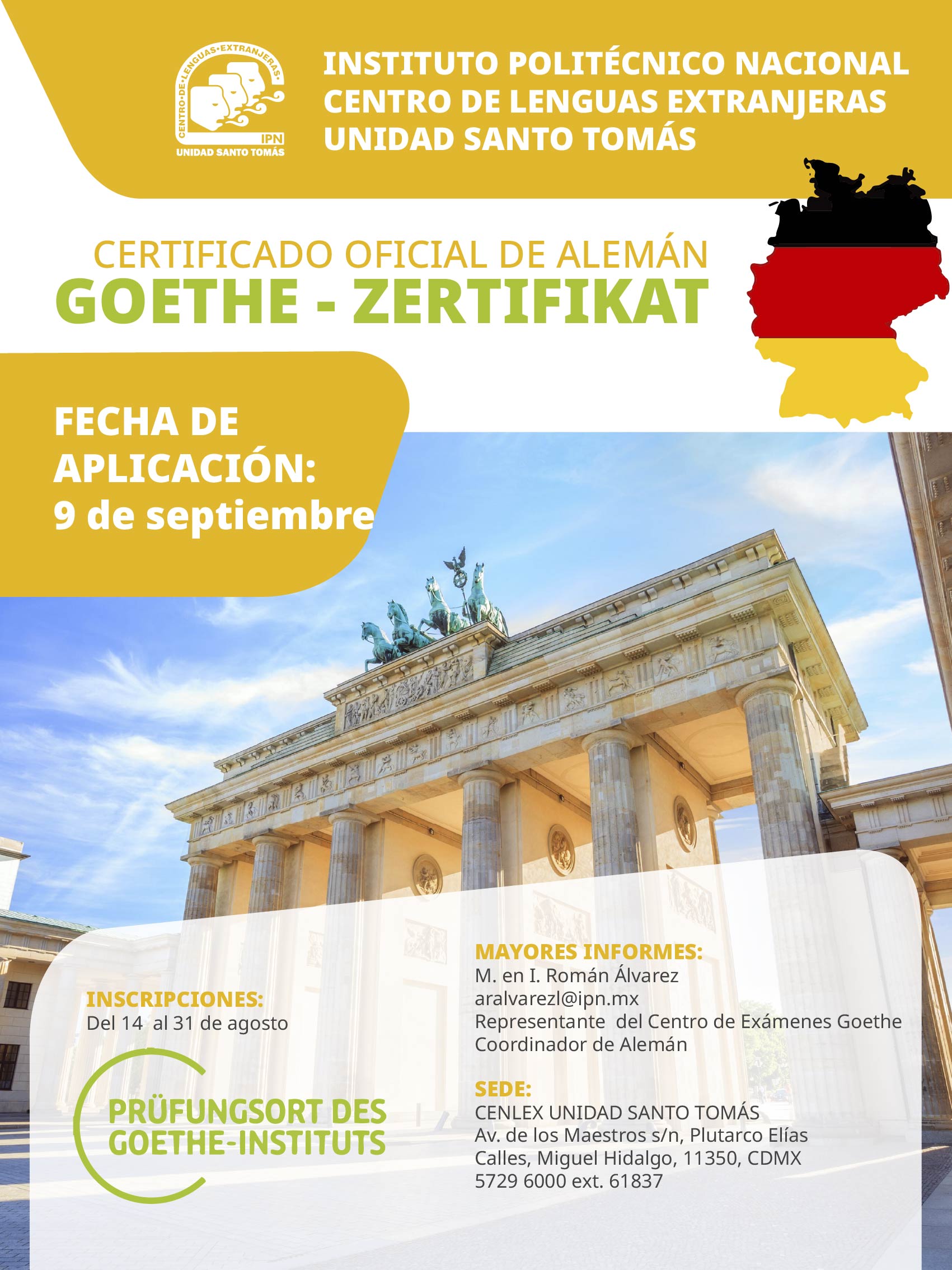Certificación Alemán - Goethe Zertifikat